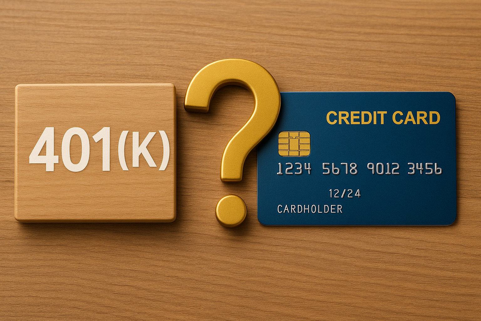 Should I Use My 401(k) to Pay Off Credit Card Debt?